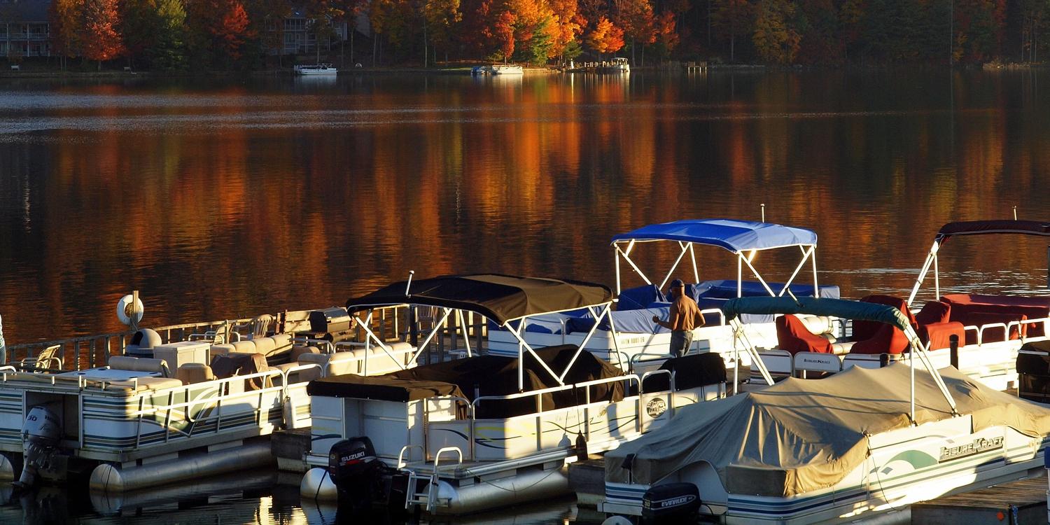 Fairfield Glade offers two marinas and beaches